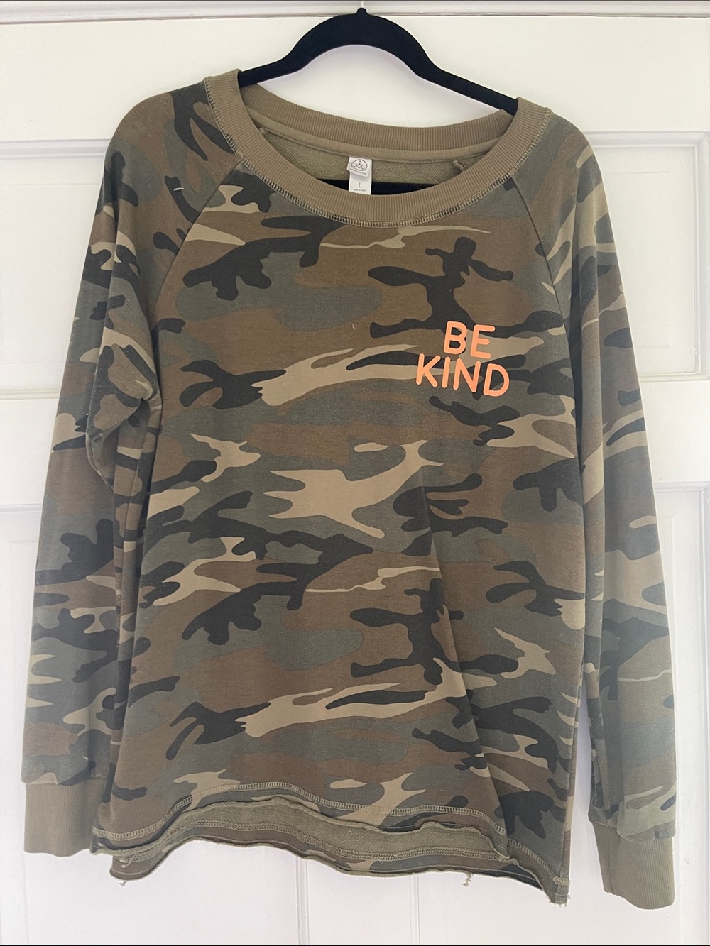 Alternative Olive & Brown Camouflage Crewneck